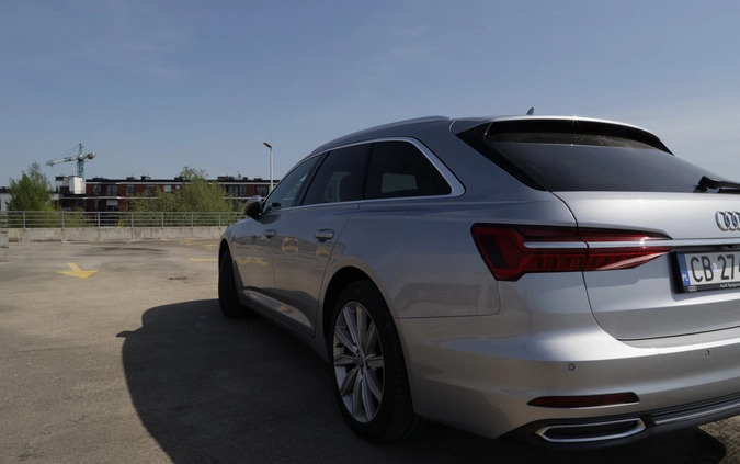Audi A6 cena 10000 przebieg: 116000, rok produkcji 2019 z Warszawa małe 154